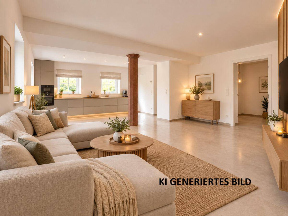 Küche/Wohnbereich (KI generiertes Bild)