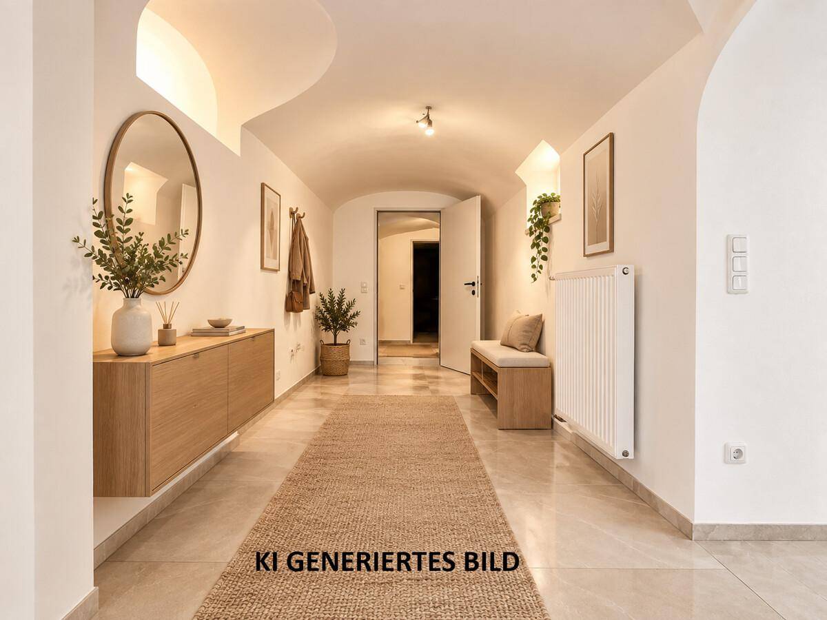 Flur / Eingangsbereich (KI generiertes Bild)