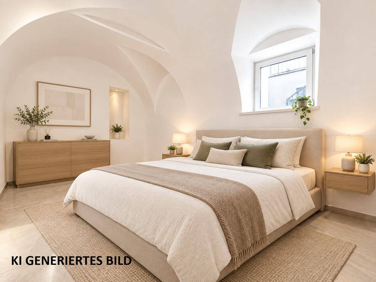 Schlafzimmer (KI generiertes Bild)