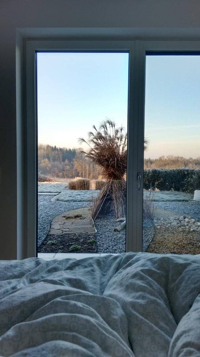 Ausblick Schlafzimmer