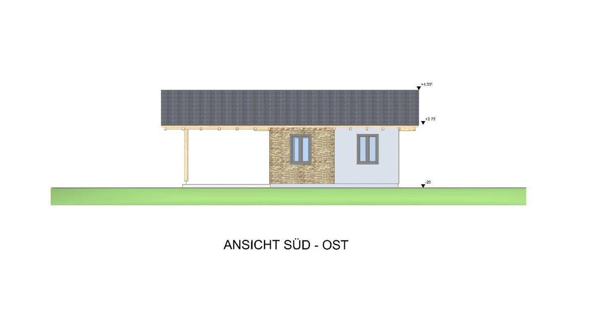 Ansicht Süd-Ost