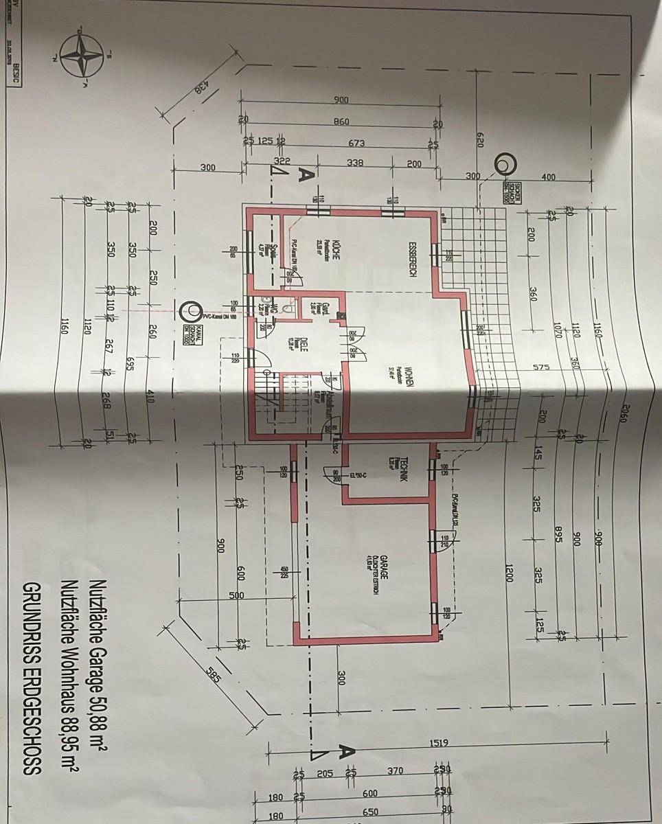 Grundrissplan Neuzeug 1