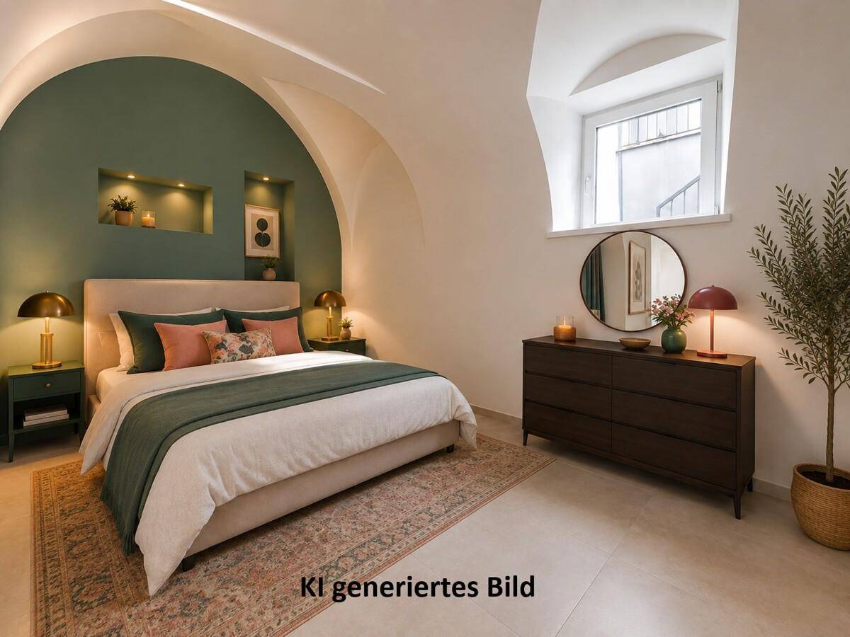 Schlafzimmer (KI generiertes Bild)