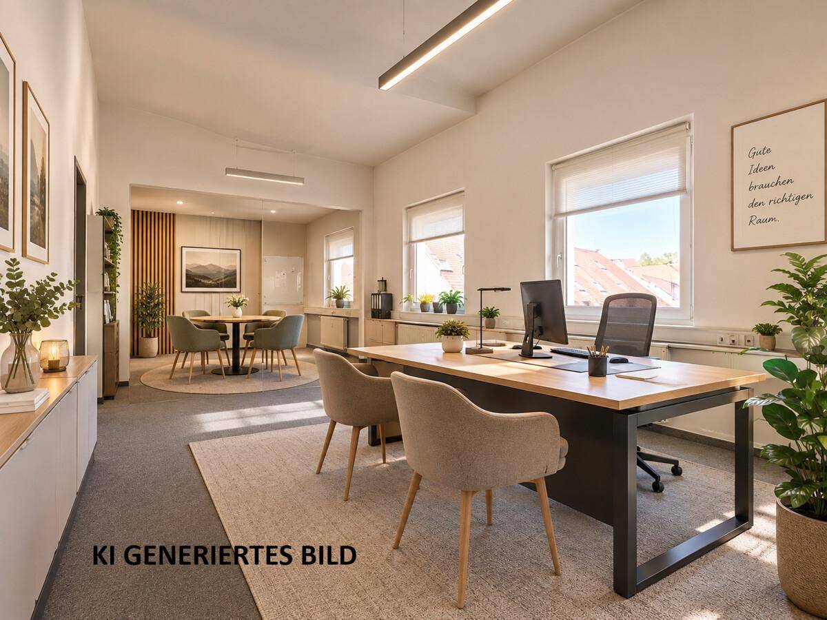 Büroraum 2 (KI generiertes Bild)