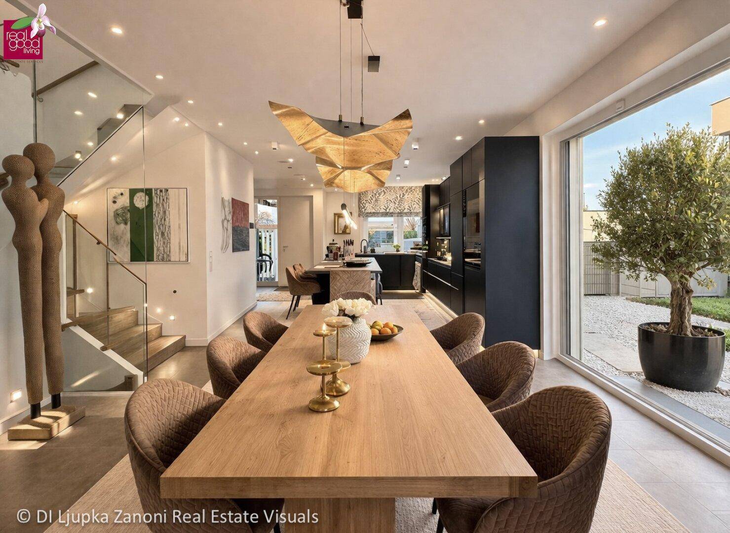 Möbliertes Designer-Doppelhaus mit Spa &amp; Pool nahe Wien - Vista 5