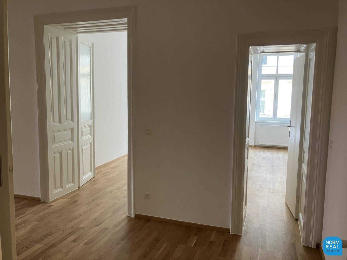 Blick Schlafzimmer