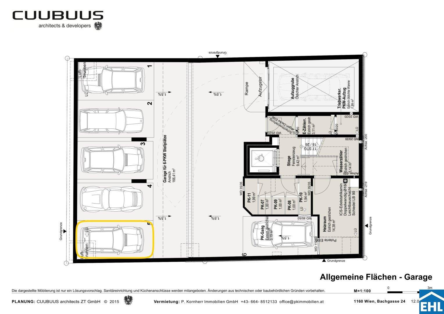 Garagenübersicht STP 5