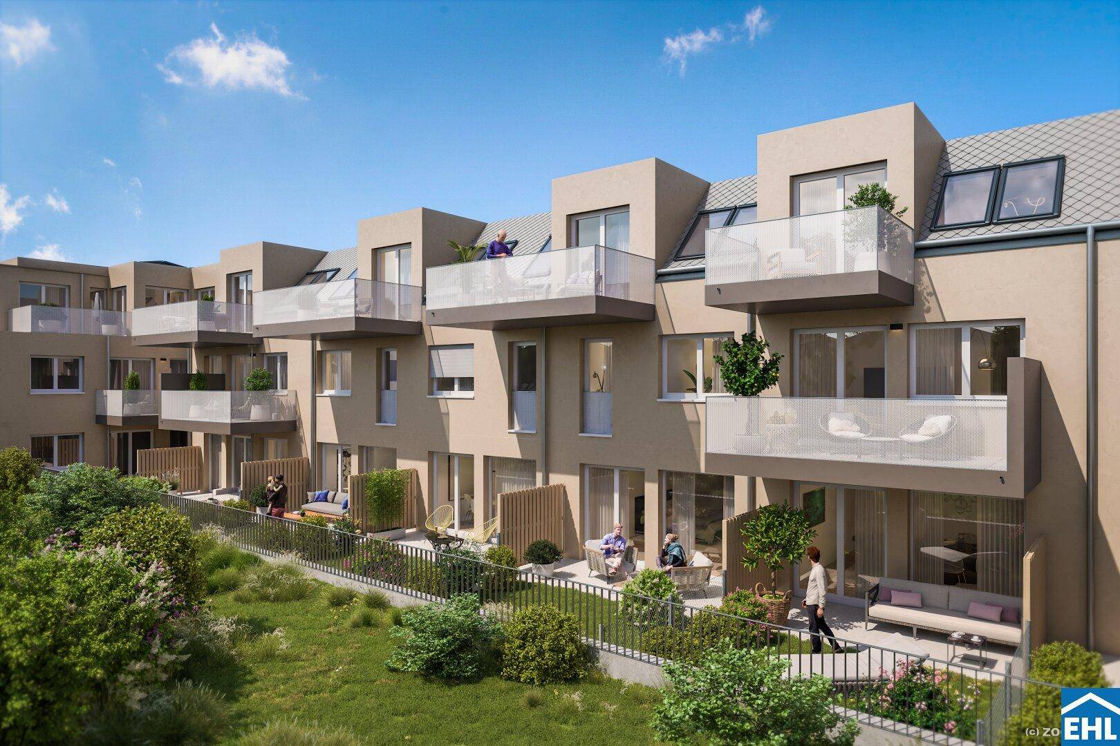 Exklusives Doppelhausflair: Ihr Traumhaus im Grünen von LIESING GARDENS – pohled 2