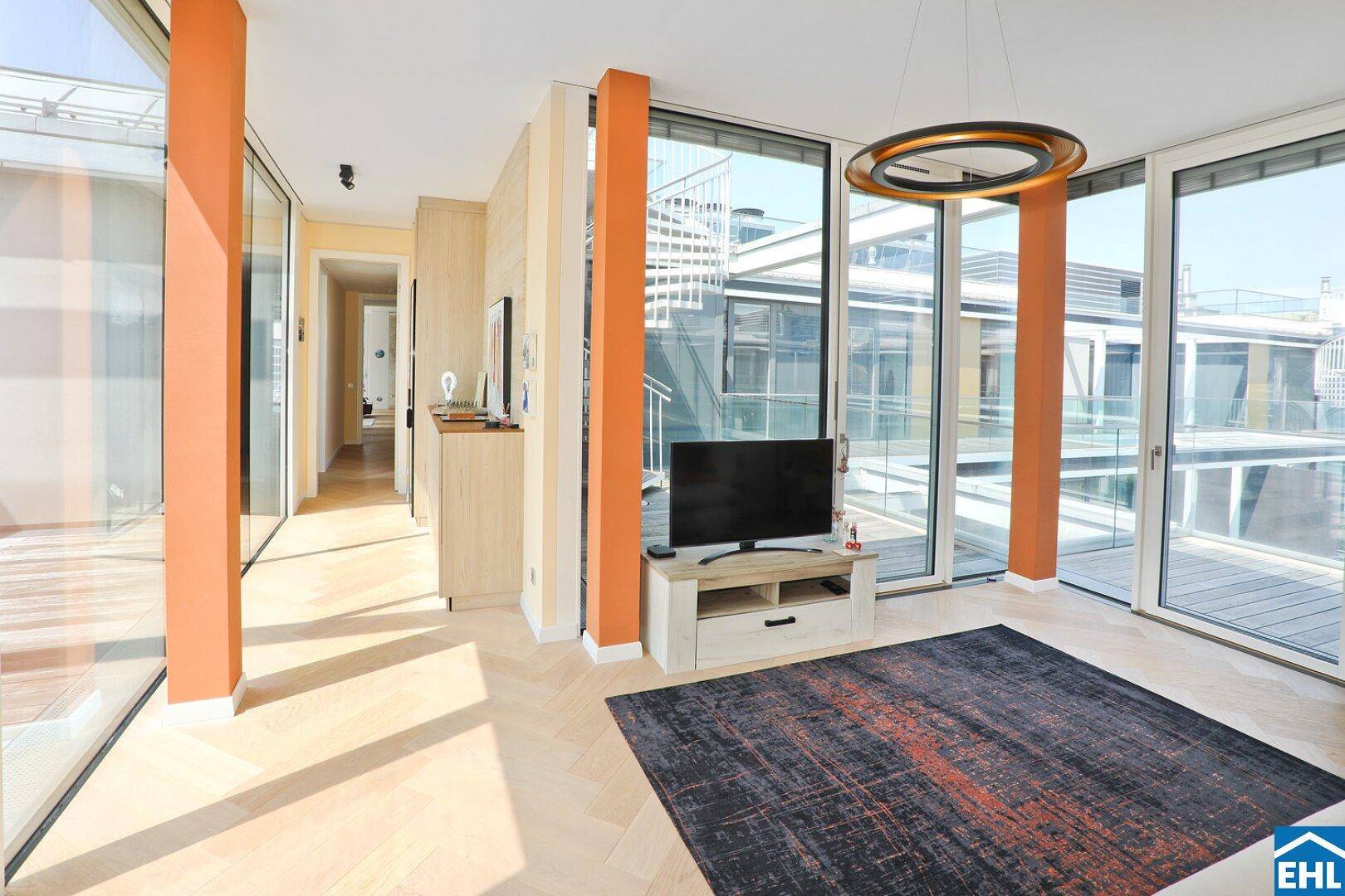 Exquisites Penthouse im Herzen des Wiener Botschaftsviertels - Mehr