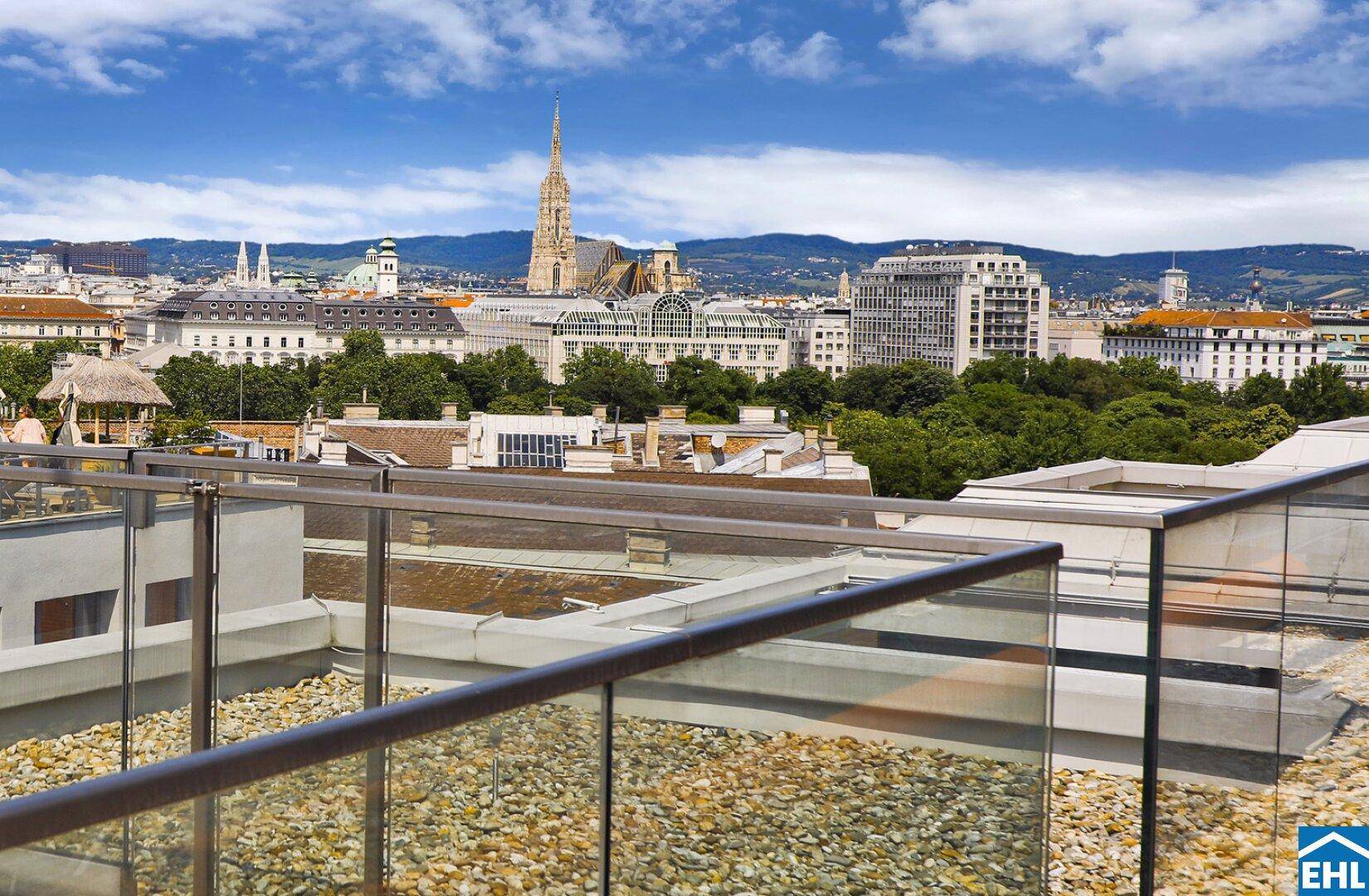 Exquisites Penthouse im Herzen des Wiener Botschaftsviertels - Ansicht 2