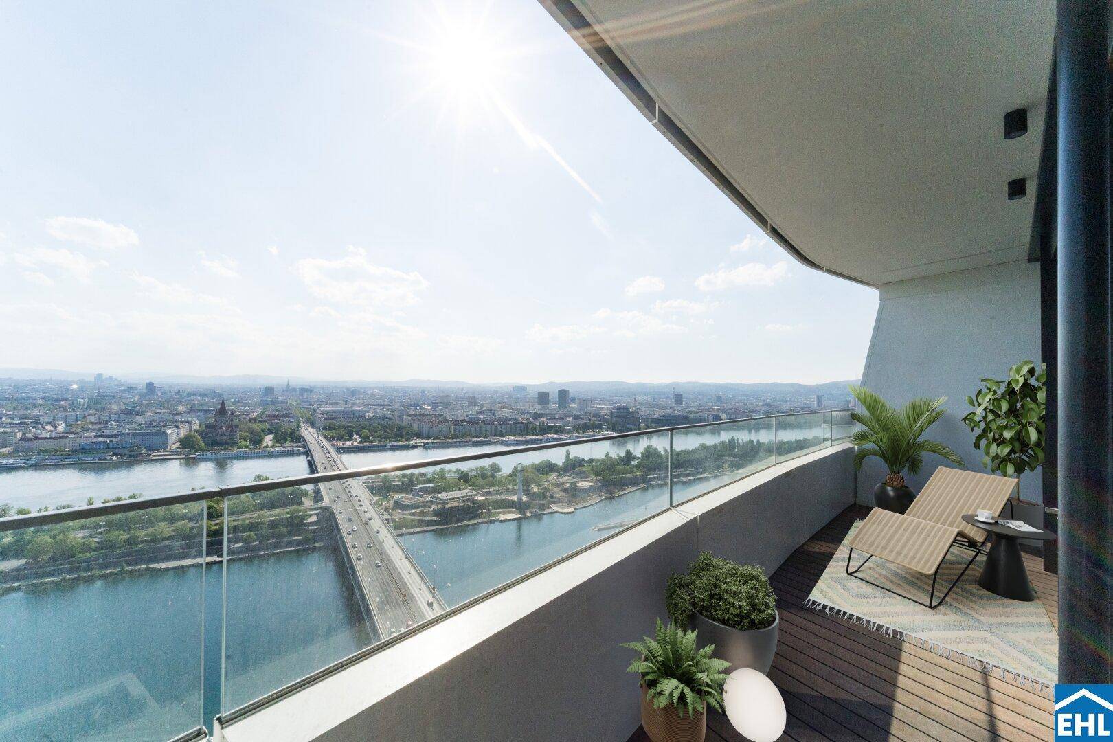 Visualisierung Balkon