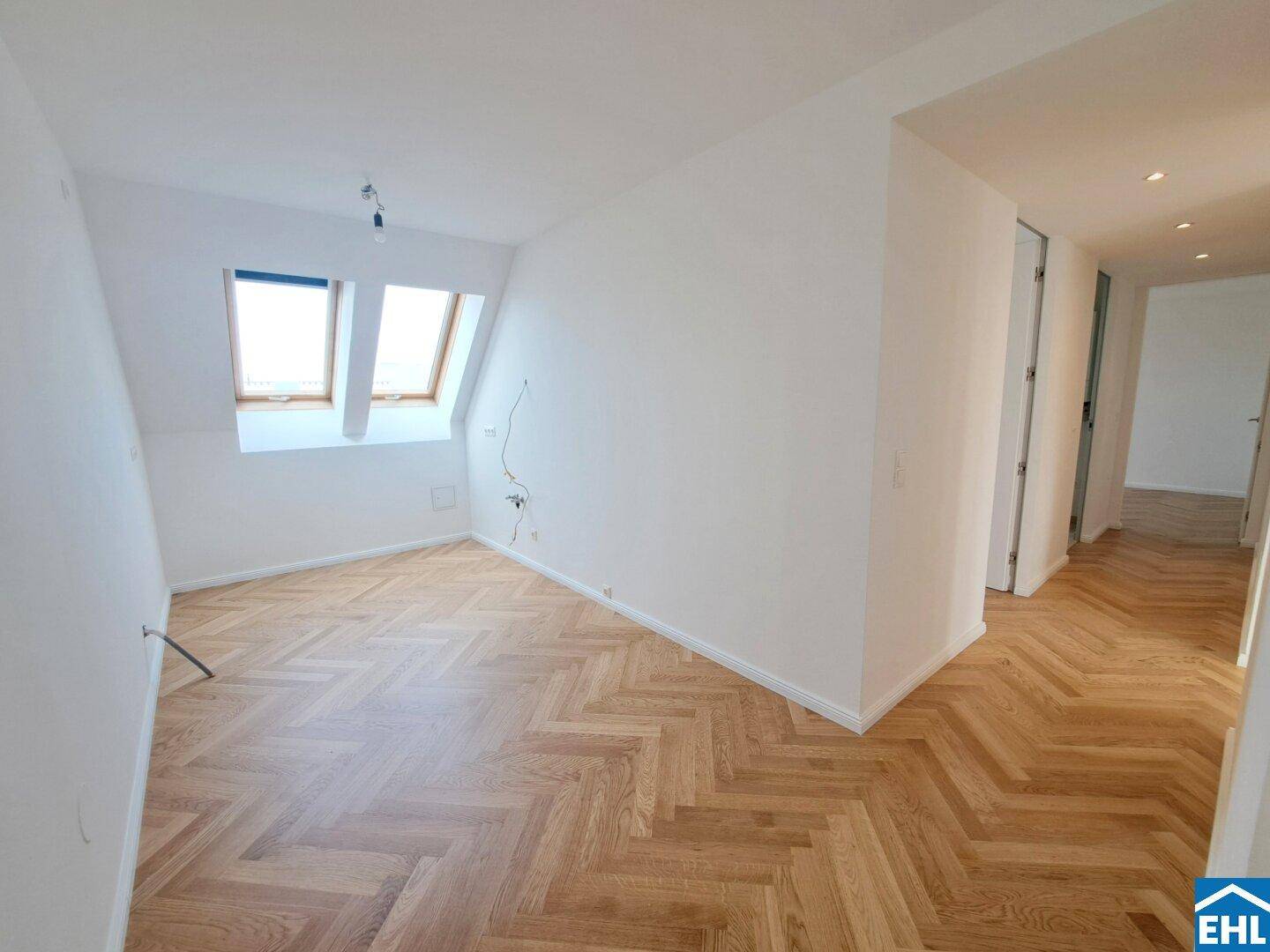 1150 Wien: 4 Zimmer-Dachgeschoß-Maisonettewohnung in U-Bahn-Nähe! - Radharc 6