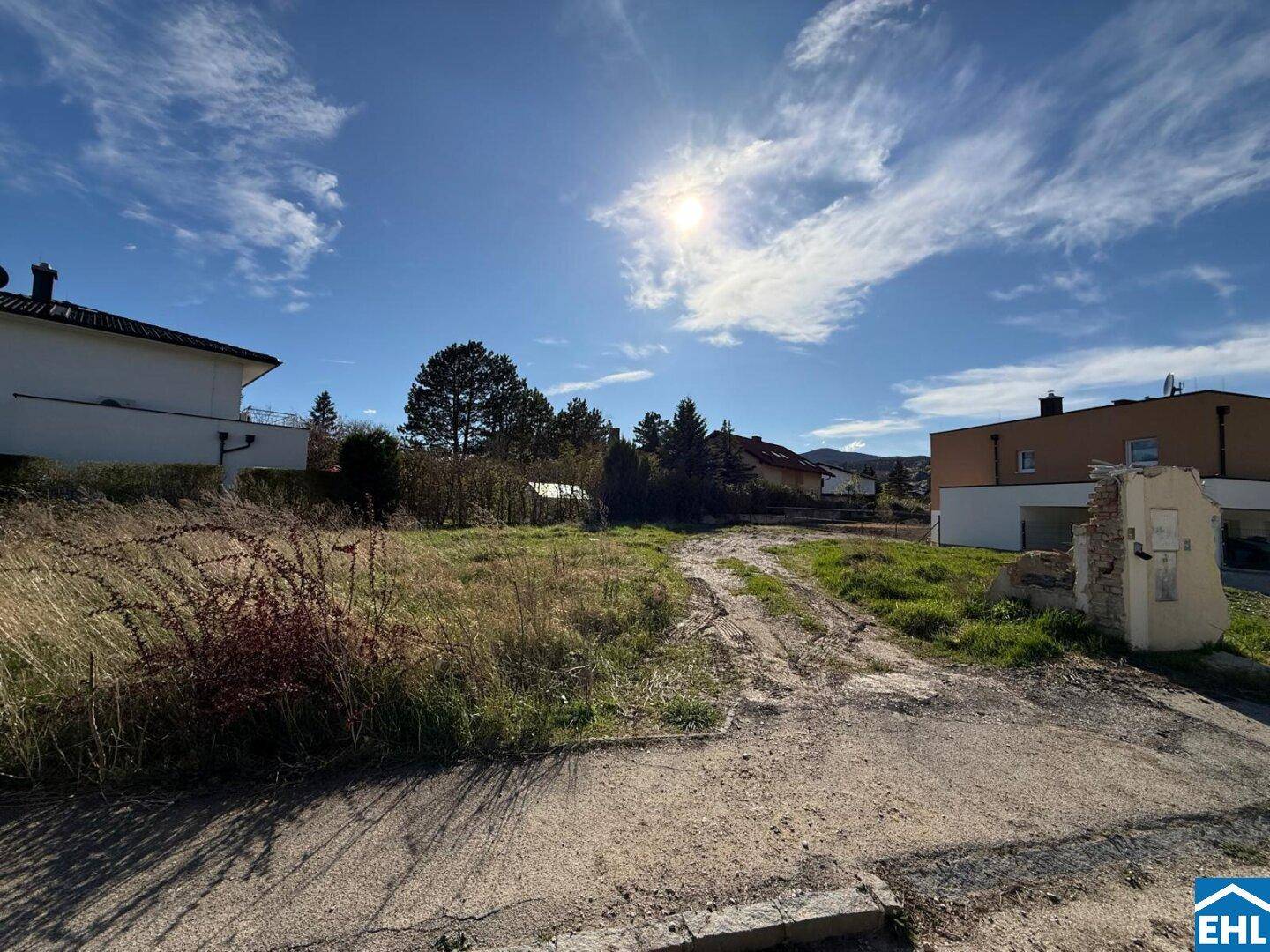 Sonniger Bauplatz mit Fernblick in begehrter Gegend von Baden - Görünüm 5