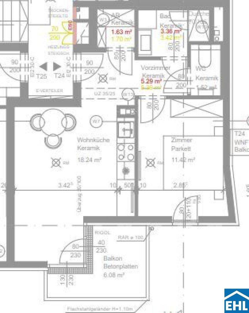 Sofort beziehbare 2-Zimmer-Wohnung mit Wohnkomfort - Widok 6