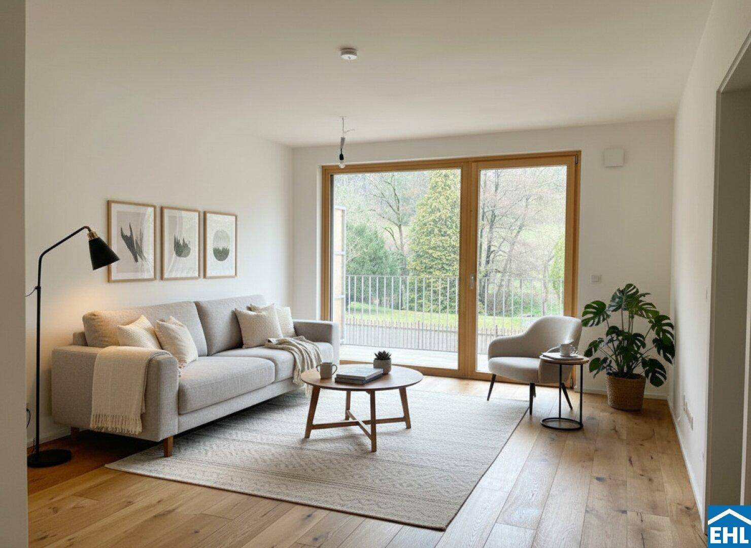 Idyllisches Wohnen im Wienerwald: Moderne Mietwohnungen in Kaltenleutgeben - Ansicht 5