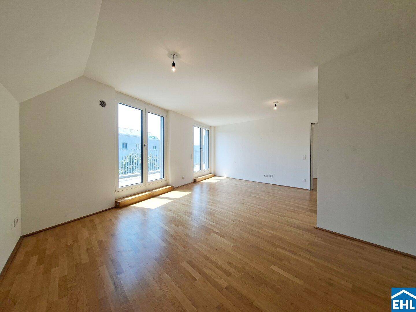Sonnige, optimal geschnittene 2-Zimmerwohnung mit traumhafter Terrasse! – pohled 2