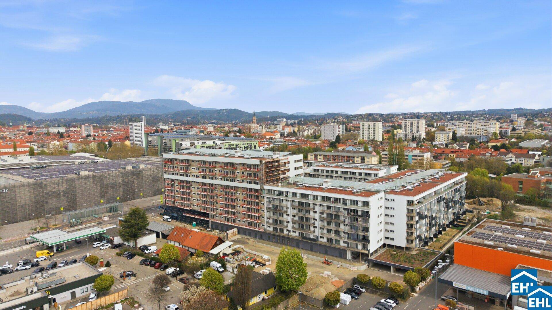 Urbanes Wohnen im Messequadrant – modernes Design trifft Top-Lage in Graz