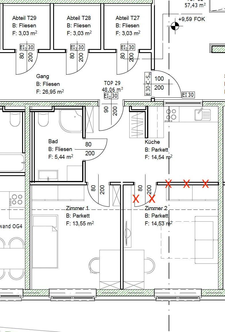 Plan 2 Zimmer