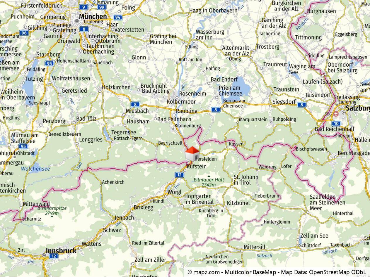 Zentral zwischen München Salzburg Innsbruck