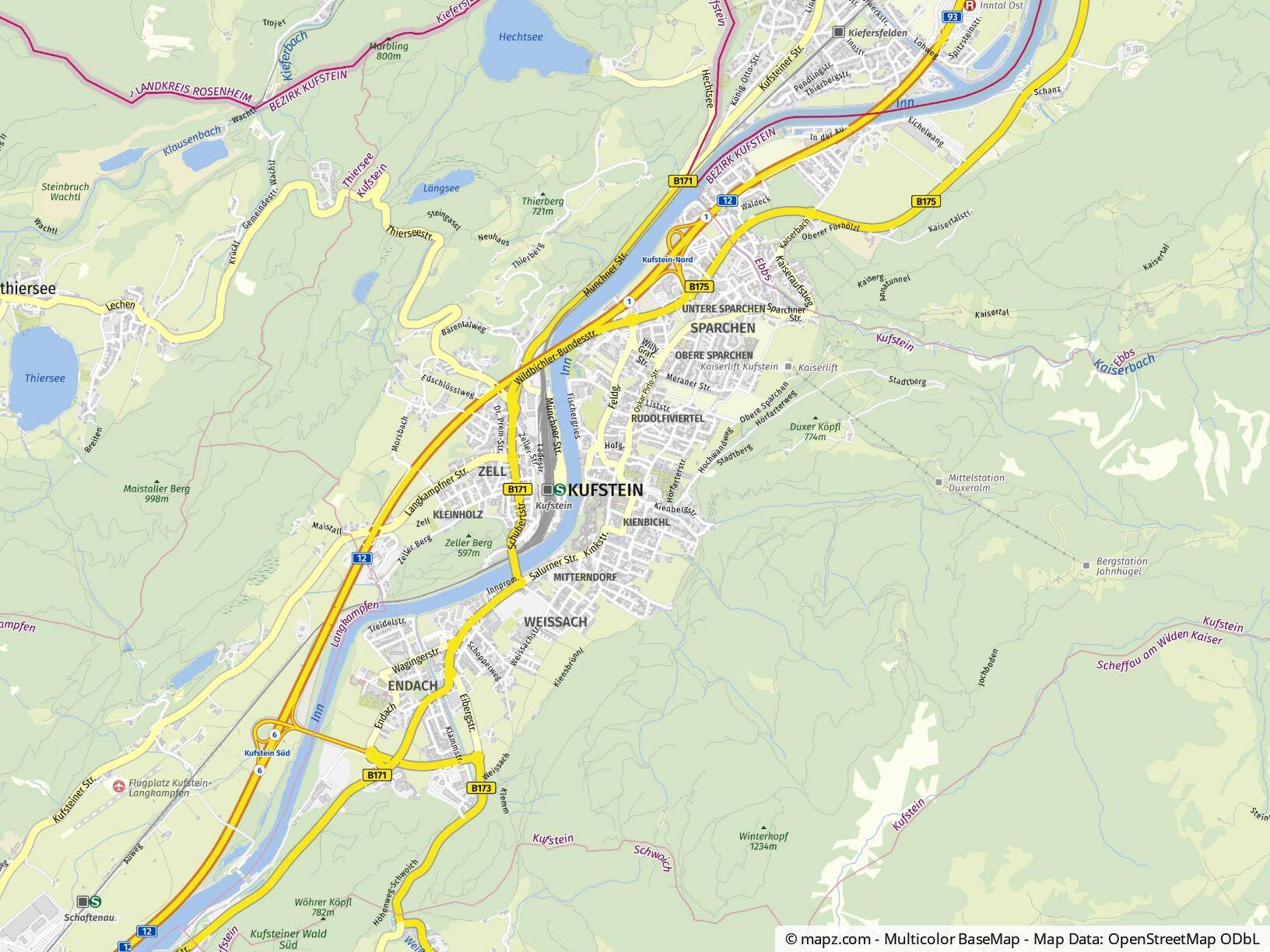 Festungsstadt Kufstein die Perle Tirols