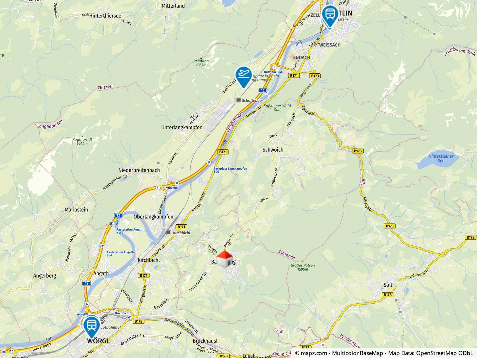 Kurort Bad Häring zwischen Kufstein und Wörgl