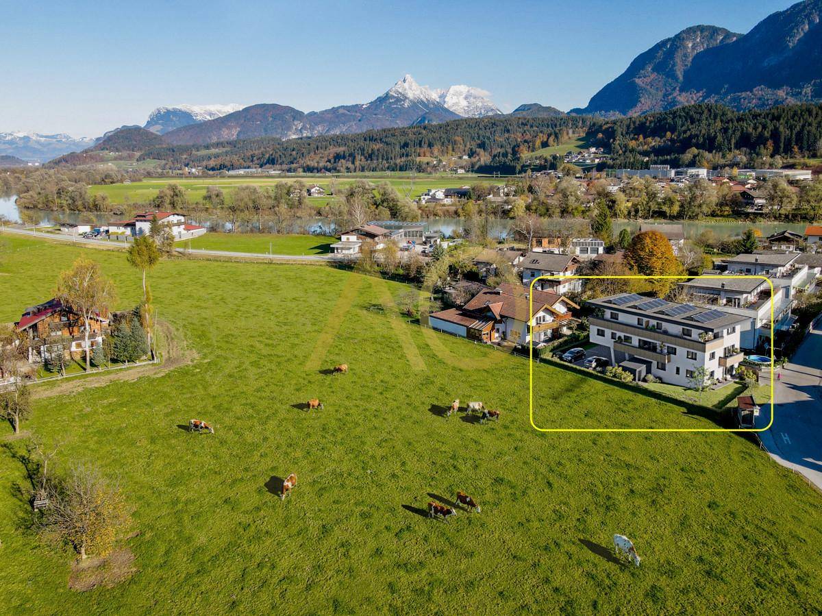 Grüne Wiesen und Kaisergebirge Wohnparadies Oberlangkampfen (1)