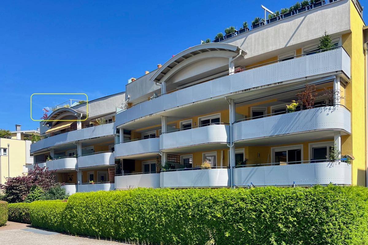 Besucherparkplätze im Innenhof des Penthouse Kufstein Zentrum (1)