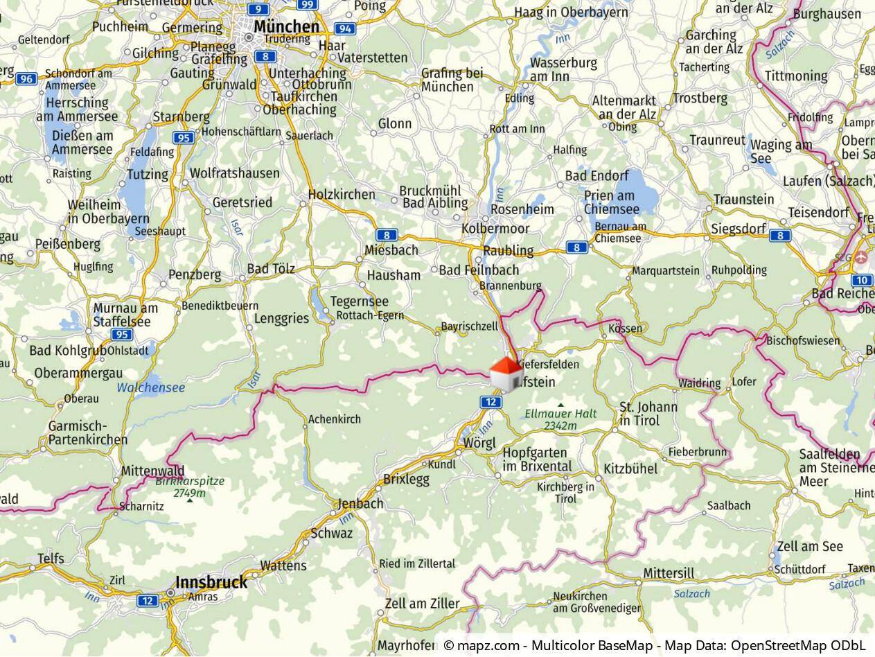 Kufstein die Perle Tirols zwischen Innsbruck München und Salzburg