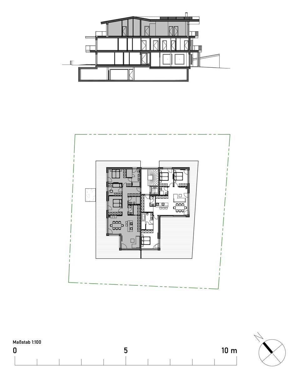 DG Top 8- 111 m² Offenes Raumwunder mit 3 Schlafzimmern, 2 Bädern, 3 WCs, 87 m² Terrasse
