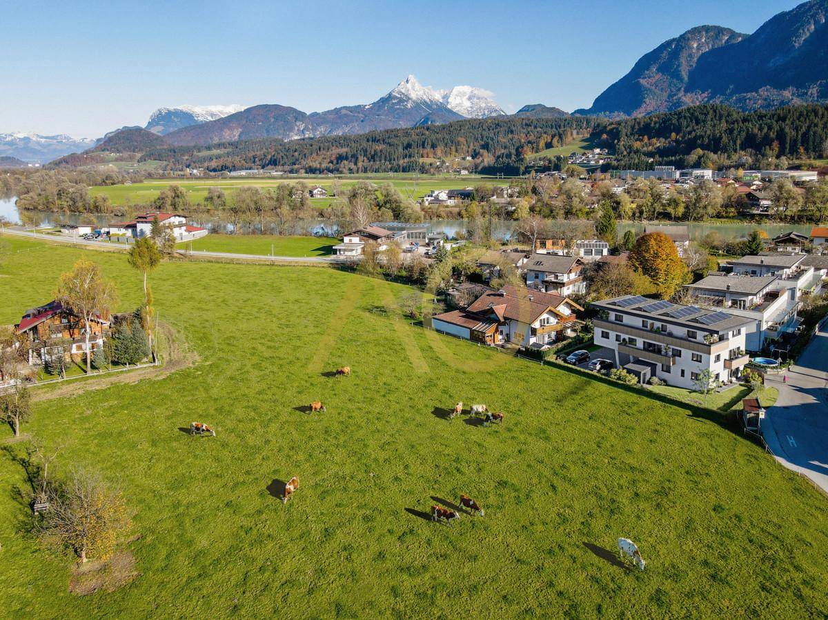 Grüne Wiesen und Kaisergebirge Wohnparadies Oberlangkampfen