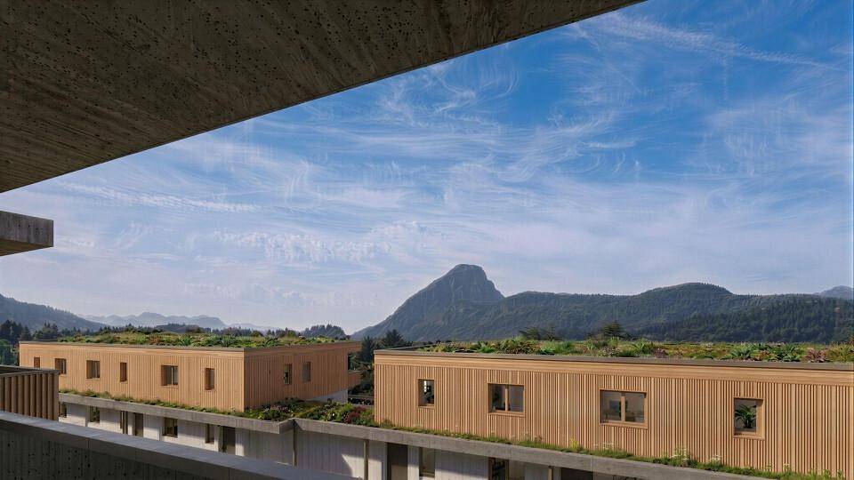 Schöner Ausblick im Haus D