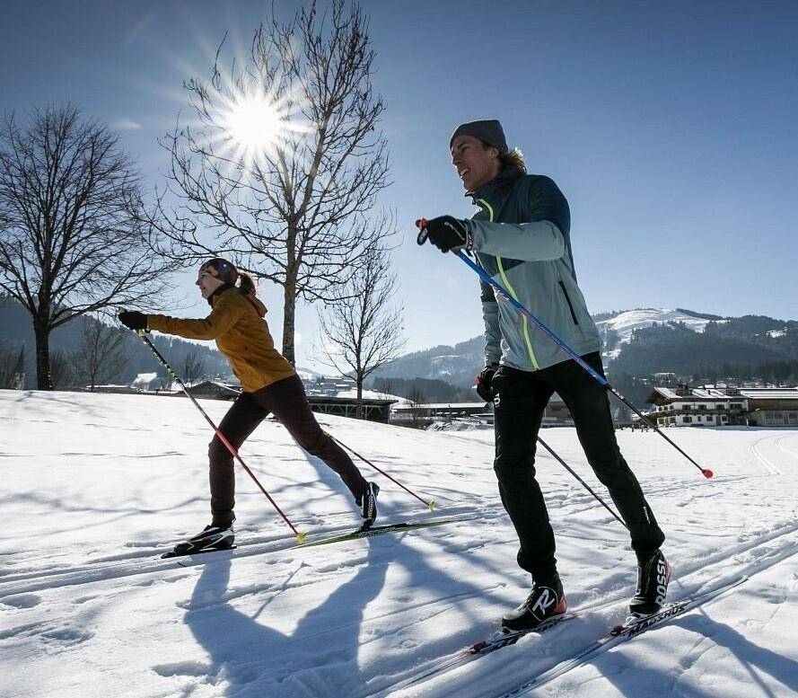 Endloser Langlauf gleich vor der Haustüre