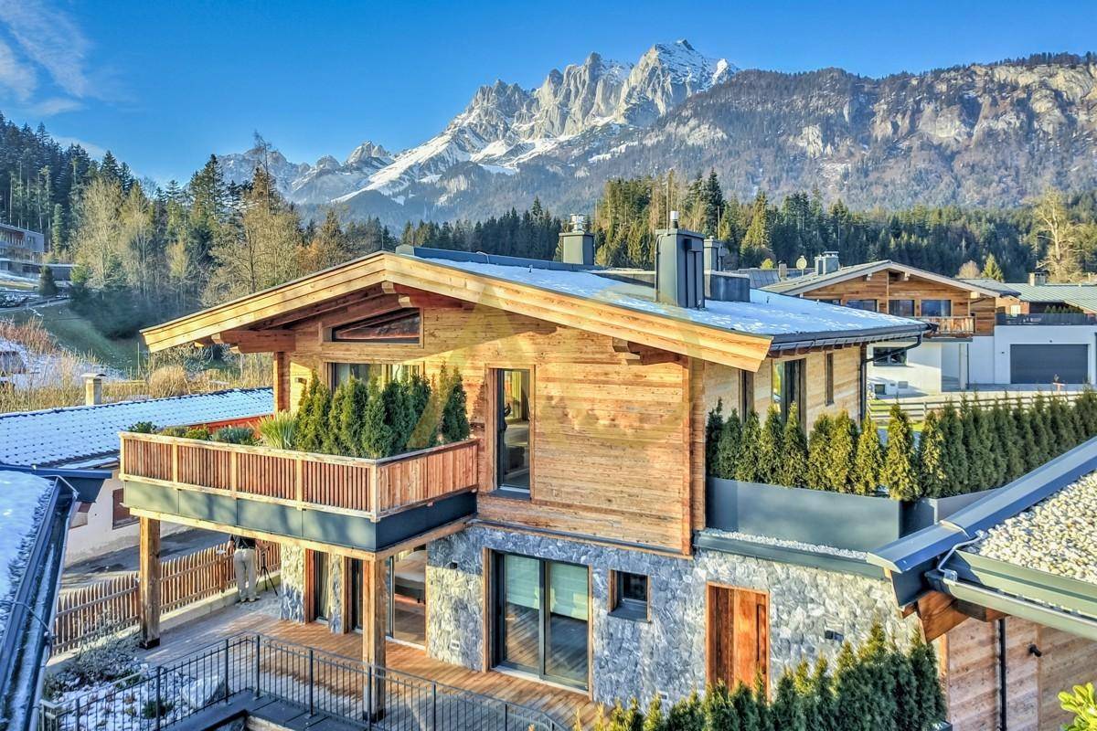 Kaiser View Alpine Luxury Experience- Your Exclusive Chalet in the Heart of Kitzbühel District