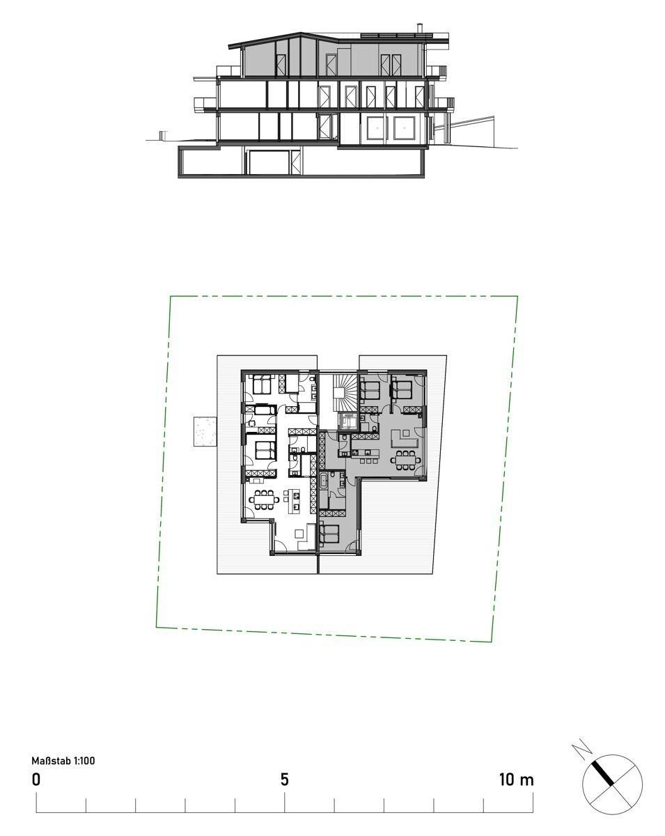 DG Top 9- 1o6 m² Offenes Raumwunder mit 3 Schlafzimmern, 2 Bädern, 3 WCs, 107 m² Terrassse uuuund Sauna