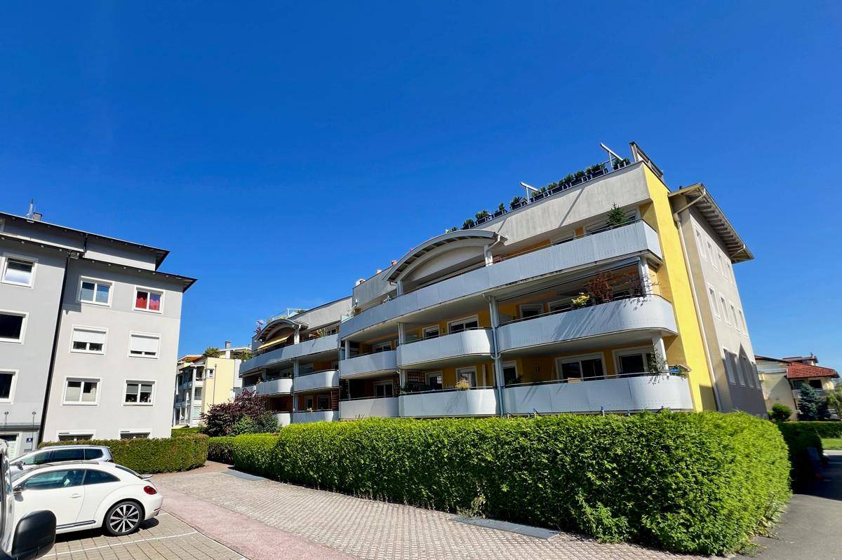 Besucherparkplätze im Innenhof des Penthouse Kufstein Zentrum