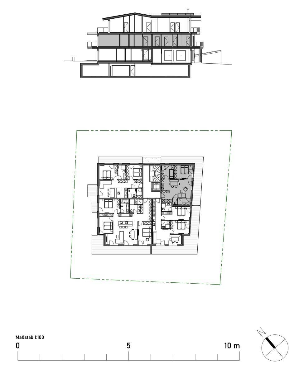 OG Top 6- 31 m² Terrasse und offenes Ambiente sowie 2 Schlafzimmer, Bad und sep. WC auf nur 56 m²