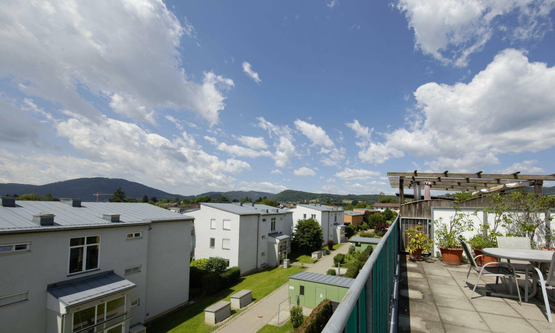 Aussicht von der Terrasse