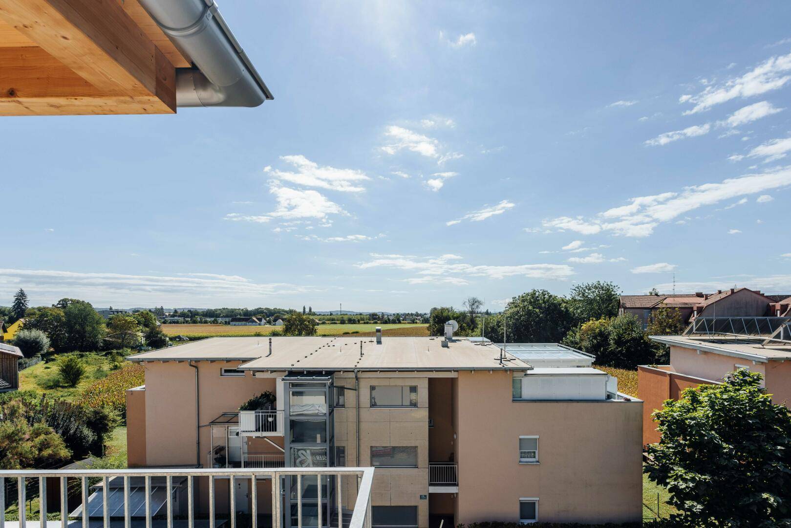 Ausblick Penthouse-Terrasse