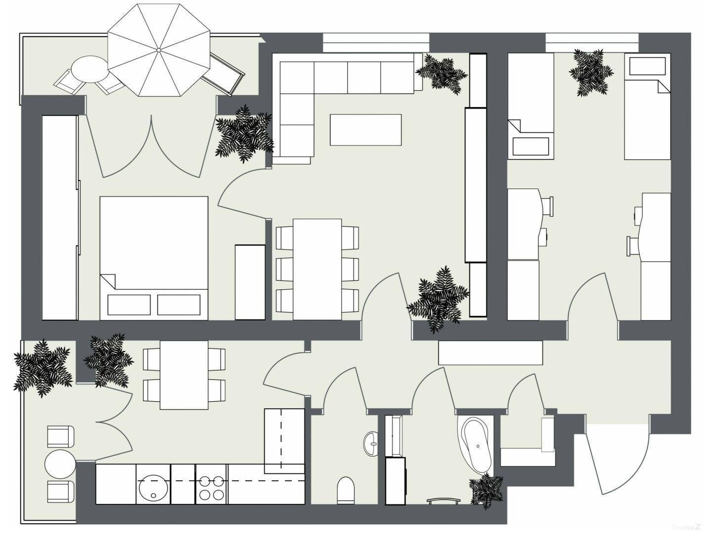 30 SW Floor Plan