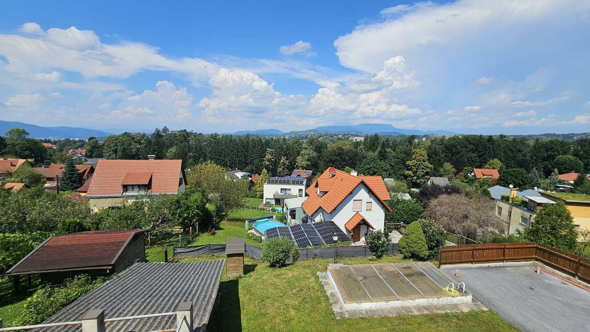 Panoramablick vom EG - Richtung Schöckl