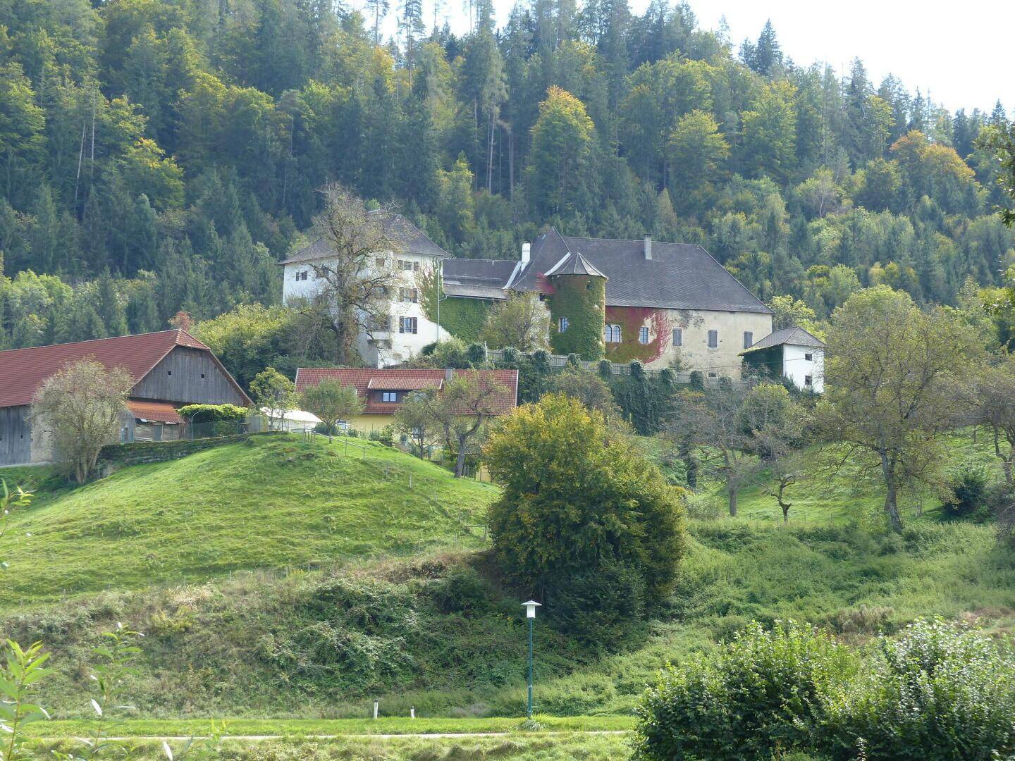 Blick auf das Schloss