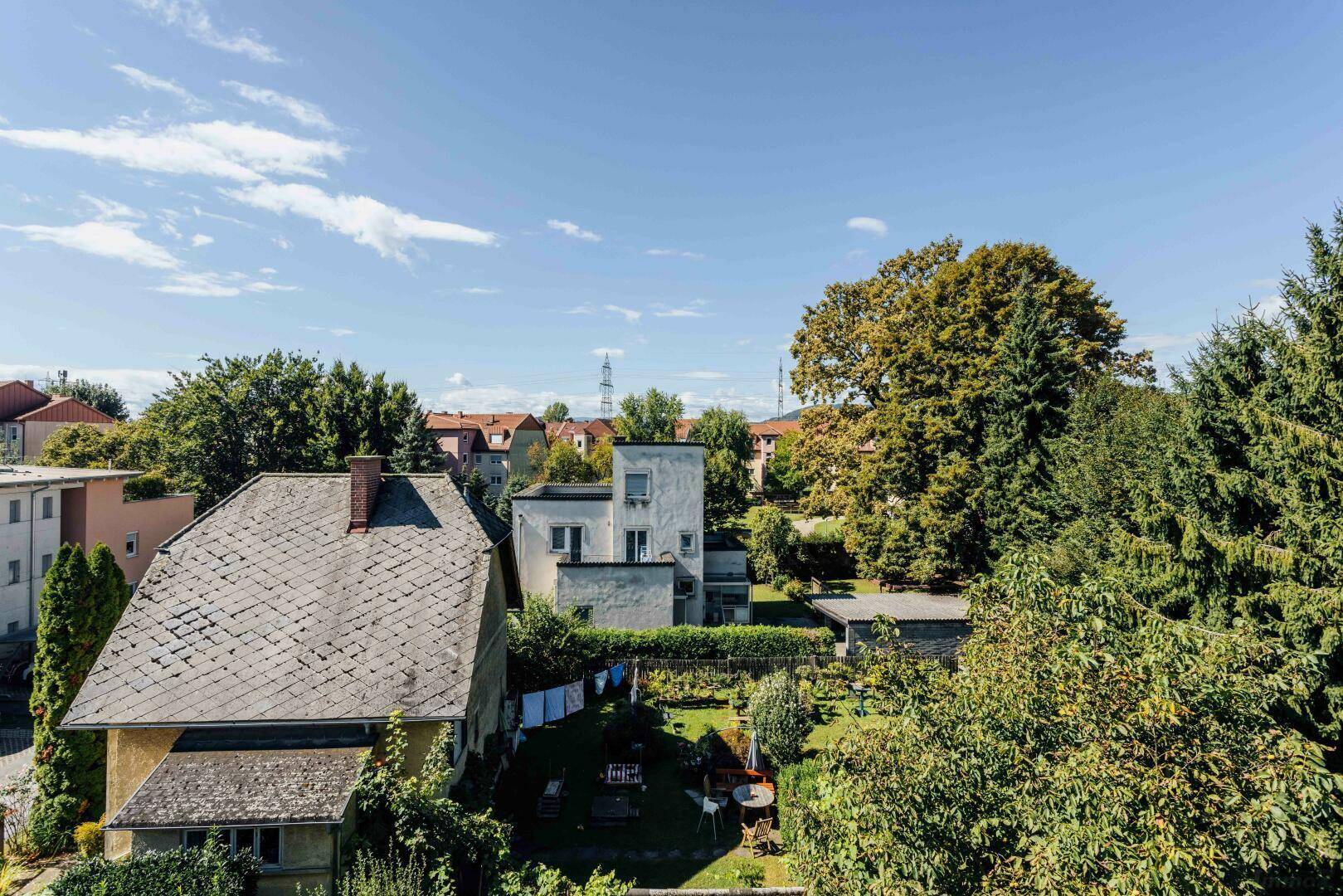 Ausblick Balkon