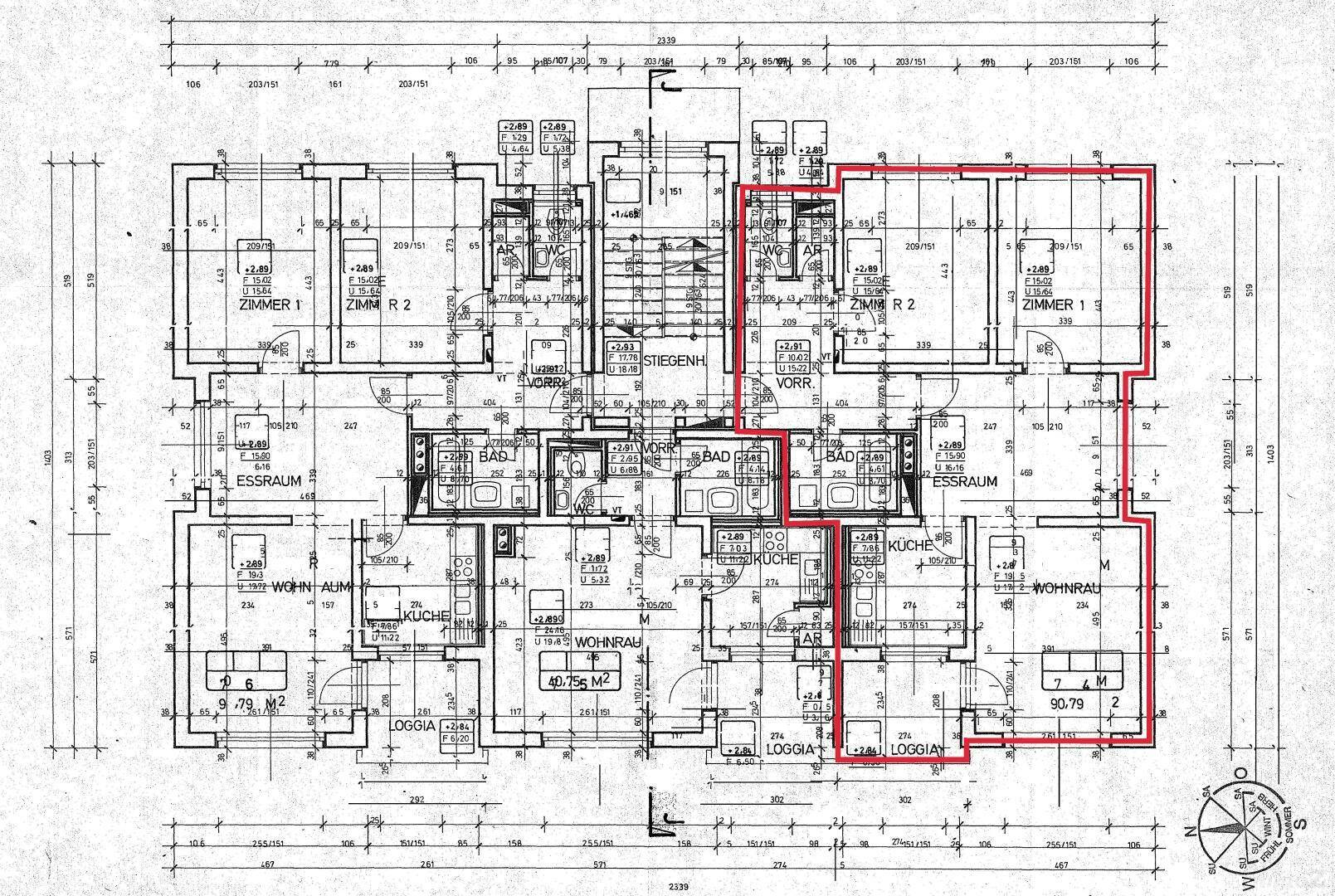 Grundriss EP - 1.OG