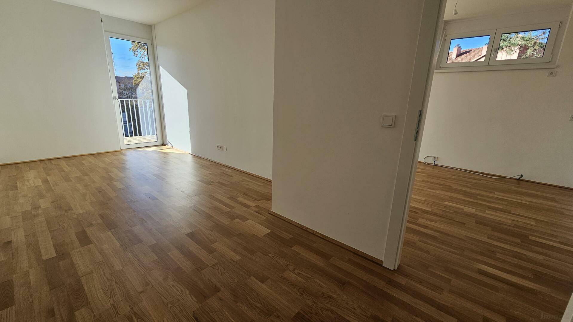 Schlafzimmer mit Balkon