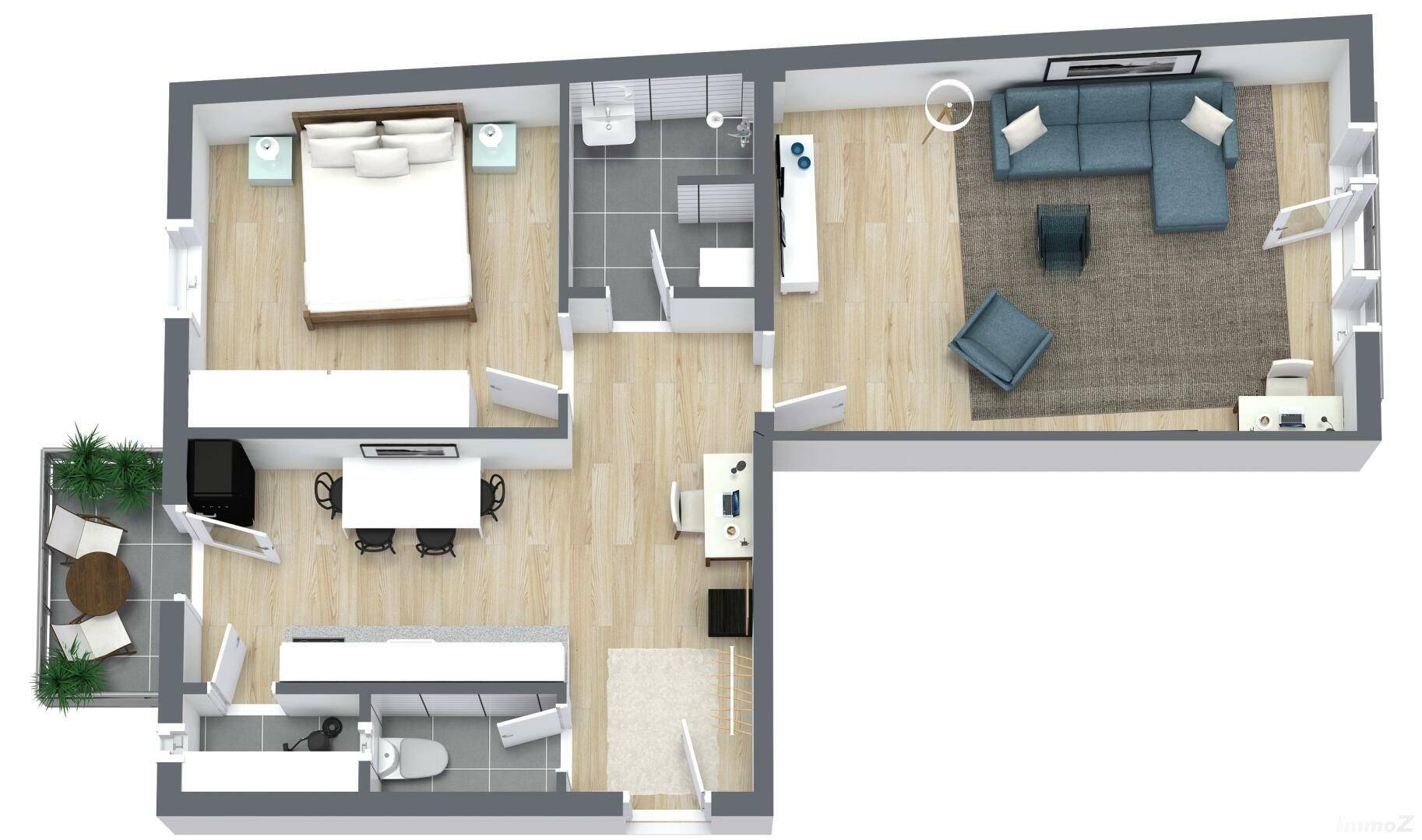 3D Plan Babenbergerstraße