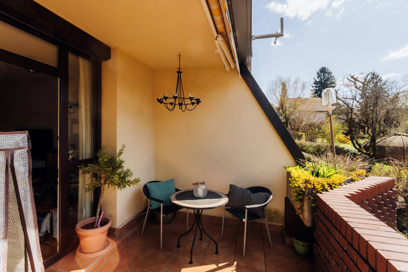 Balkon mit Ausblick
