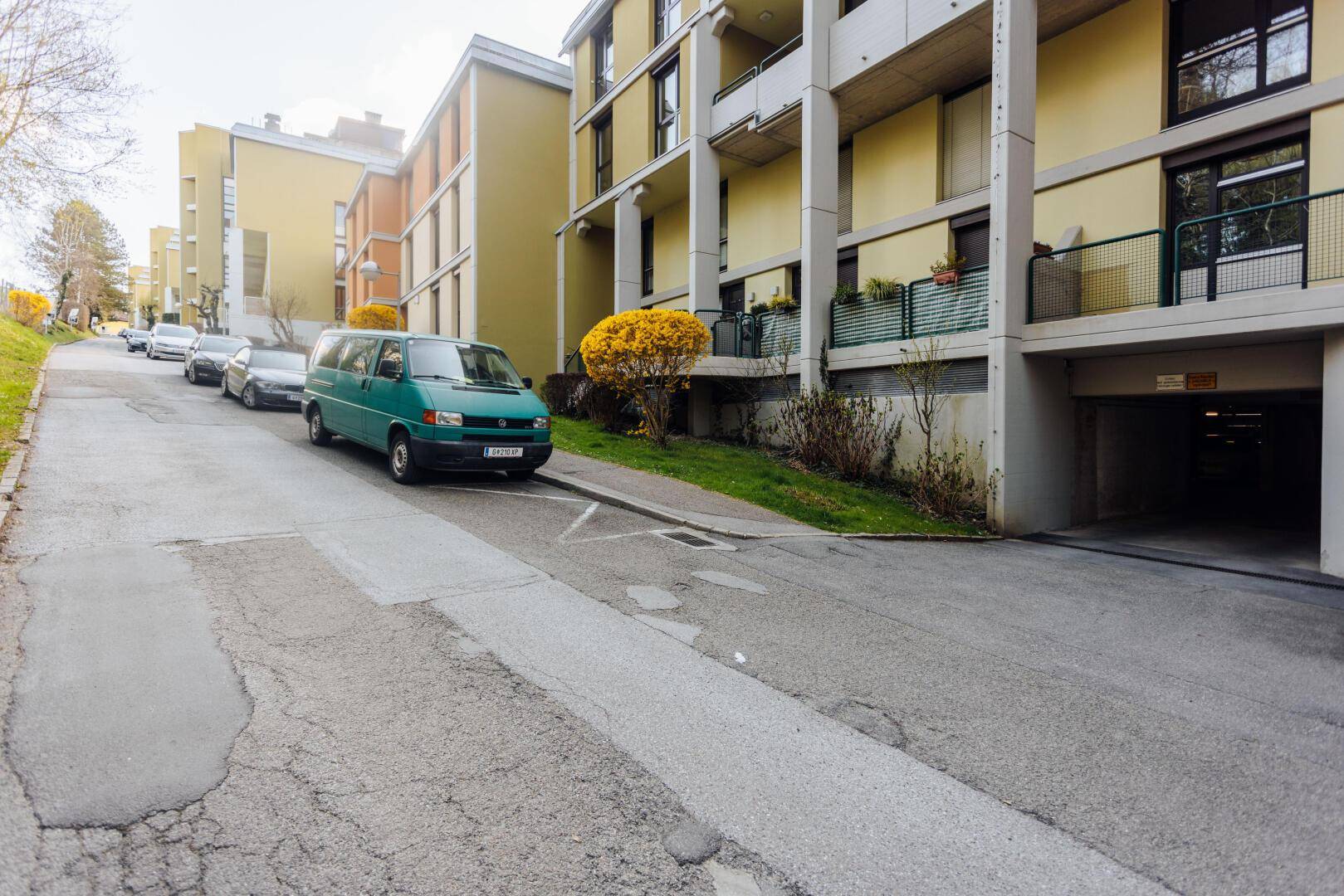 Zufahrt Tiefgarage