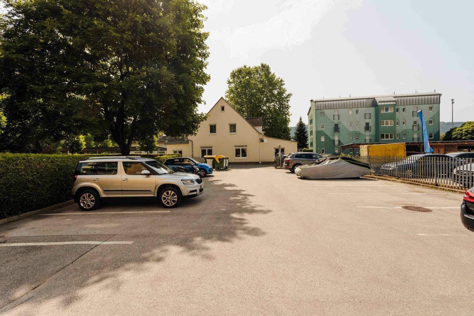 zugewiesener Parkplatz
