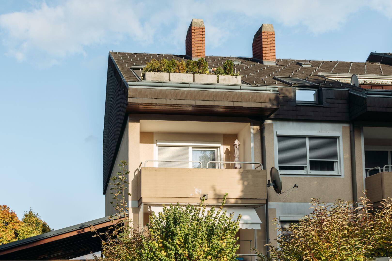 Außenansicht Balkon