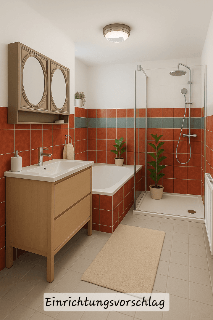 Einrichtungsvorschlag Badezimmer